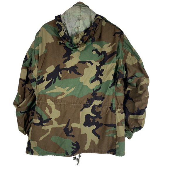 VTG U.S. Army Field Jacket Patches/Name Tag Lyons Camouflage Regular Size - Picture 9 of 16